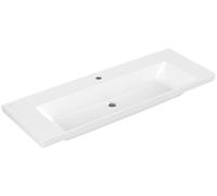 Villeroy & Boch Subway 3.0 lavabo à poser, 1 trou pour robinet, sans trop-plein, non rectifié, 1300x475mm, 4A70D201, Couleur: blanc-alpin