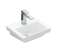 Villeroy und Boch Subway 3. 1930 lave-mains 437038R1 37x30,5cm, avec trou pour robinetterie / sans trop-plein, blanc C-plus