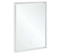 Villeroy & Boch Subway 3.0 - Miroir avec cadre et éclairage LED, 6x8 cm, capteur tactile A4636000
