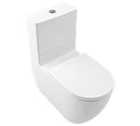 Villeroy & Boch Subway 3. 1930 stand WC 4672T0R1 37x71cm, TwistFlush, sans rebord, blanc C-plus, pour combinaison