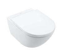 Villeroy & Boch Subway 3.0 - WC suspendu avec abattant SoftClosing, TwistFlush, blanc alpin 4670TS01