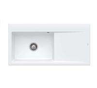 Villeroy & Boch Subway Style 60 - Évier en céramique 100x51 cm, CeramicPlus, blanc alpin 336201R1
