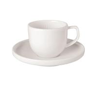 Villeroy & Boch Tasse à expresso Afina 5 vec soucoupe White