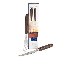 Villeroy & Boch Texas Couverts à pizza et à steak Set de 2 pcs.