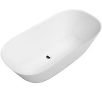 Villeroy & Boch Theano baignoire autoportante 155x75 cm ovale blanc UBQ155ANH7F200V-01