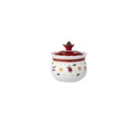 Villeroy & Boch - Toy’s Delight confiturier multicolore, résistant au four à micro-ondes, déco de Noël pour le petit-déjeuner, vaisselle de Noël, porcelaine Premium