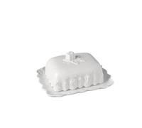 Villeroy & Boch - Toy’s Delight Royal Classic beurrier blanc, garanti lave-vaisselle, résist. au four à micro-ondes, beurrier de Noël pr beurre pr petit-déjeuner, vaisselle de Noël, porcelaine Premium