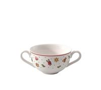 Villeroy & Boch - Toy’s Delight tasse à soupe 250 ml multicolore, compatible micro-ondes, vaisselle de Noël, service de table de Noël, tasse à soupe avec anse, porcelaine premium