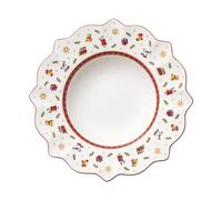 Villeroy & Boch Assiette creuse Toy's Delight Porcelaine Premium Ø26 cm Blanc/Rouge
