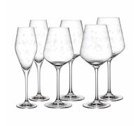 Villeroy & Boch Toy's Delight Lot de 6 flûtes à vin et à champagne, passent au lave-vaisselle, verres de Noël, verres à vin, verres à champagne, verres à boire, verre en cristal