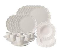 Villeroy & Boch Toy's Delight Royal Classic Service de table 30 pièces | Assiettes plates, assiettes creuses, assiettes à petit-déjeuner et tasses avec soucoupes pour 6 personnes | Vaisselle de Noël |