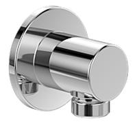 Villeroy & Boch Universal Coude mural pour douches TVC00045600061 Rond, mural, chromé