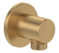 Villeroy & Boch Raccord mural coudé Universal Showers TVC00045600076, Rond, or brossé
