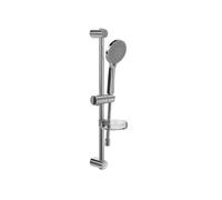 Villeroy & Boch Universal Showers - Set pommeau de douche, barre et flexible, 3 jets, chrome TVS109004UK061