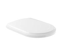 Villeroy & Boch V&B Abattant WC Hommage charnières Softclosing inox, blanc Quantité:1