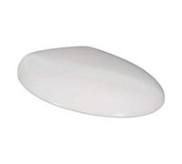 Villeroy & Boch V&B Abattant WC Pure Stone avec charnières softclose inox, blanc Quantité:1