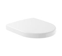 Villeroy & Boch V&B Abattant WC Subway Compact charnières acier inoxydable, blanc Quantité:1