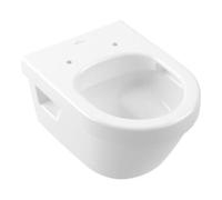 Villeroy & Boch V&B Architectura WC suspendu, cuvette basse, 35x48 cm, ovale, sans rebord, D-Flush, blanc C+ Quantité:1