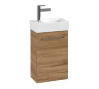 Villeroy & Boch V&B Avento Meuble sous lavabo 34x51,4x23,4 cm, 1 tiroir, droit, G vc gl., Kan Oa Quantité:1
