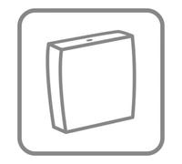 Villeroy & Boch V&B Avento réservoir WC, bouton double chasse, raccord latéral ou supérieur Quantité:1