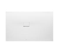 Villeroy & Boch V&B Bac à douche Squaro Infinity 100x70x4 cm, blanc mat, angle encastré gauche mur Quantité:1