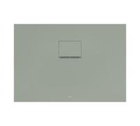 Villeroy & Boch V&B Bac à douche Squaro Infinity 100x70x4cm, gris mat, surface d'installation f Quantité:1