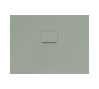 Villeroy & Boch V&B Bac à douche Squaro Infinity 100x75x4cm, gris mat, surface f, installation encastrée Quantité:1