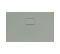 Villeroy & Boch V&B Bac à douche Squaro Infinity 110x70x4cm, gris mat, surface f, installation encastrée Quantité:1