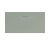 Villeroy & Boch V&B Bac à douche Squaro Infinity 130x70x4cm, gris mat, surface f, installation encastrée Quantité:1