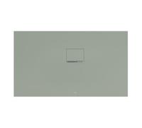 Villeroy & Boch V&B Bac à douche Squaro Infinity 130x75x4 cm, gris mat, installation d'angle à droite contre mur Quantité:1