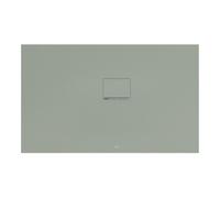 Villeroy & Boch V&B Bac à douche Squaro Infinity 130x80x4 cm, gris mat, installation d'angle droite contre mur Quantité:1