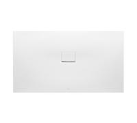 Villeroy & Boch V&B Bac à douche Squaro Infinity 90x70x4 cm, blanc brillant, uni, découpé à gauche Quantité:1