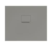 Villeroy & Boch V&B Bac à douche Squaro Infinity 90x75x4 cm, gris, uni, côté long coupé Quantité:1