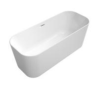 Villeroy & Boch V&B Baignoire îlot Finion 170x70 cm, sortie verticale, trop-plein, arrivée, droite, blanc Quantité:1