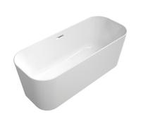 Villeroy & Boch V&B Baignoire îlot Finion 170x70 cm, vidage central, trop-plein, arrivée, blanc Quantité:1