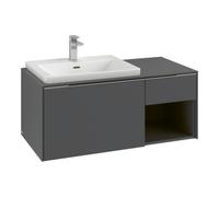 Villeroy & Boch V&B Beck Meuble sous lavabo gauche Subway 3.0 100,1x42,25x51,6cm, m LE/Gr vo b, bla Oa Quantité:1