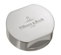 Villeroy & Boch V&B Capuchon rond pour poignée unique, ES, noir mat Quantité:1