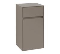 Villeroy & Boch V&B Collaro Armoire latérale 40,4x74,8x34,9 cm, raccord droite, graphite Quantité:1
