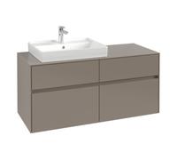 Villeroy & Boch V&B Collaro Meuble sous lavabo 120x54,8x50 cm, WT l, LED 8,8 W, gris so. Quantité:1
