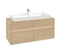 Villeroy & Boch V&B Collaro Meuble sous lavabo 120x54,8x50 cm, WT mi, LED 8,8 W, Nord Oa Quantité:1