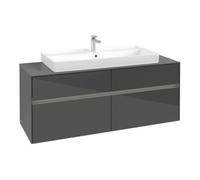 Villeroy & Boch V&B Collaro Meuble sous lavabo 140x54,8x50 cm, WT mi, LED 10 W, glo Gr Quantité:1