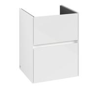 Villeroy & Boch V&B Collaro Meuble sous lavabo 47,2x61x40,4cm, WT mi, LED 3,1W, blanc brillant Quantité:1