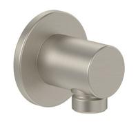 Villeroy & Boch V&B Coude de raccord mural Universal Showers Rond, fixation murale, nickel brossé noir Quantité:1
