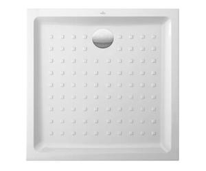 Villeroy & Boch V&B Dalles de douche O.NOVO 100x100x60 cm, blanc antidérapant Quantité:1