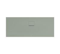 Villeroy & Boch V&B Duschwanne Squaro Infinity 170x70x4cm, gris mat, installation d'angle à droite contre mur Quantité:1
