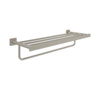 Villeroy & Boch V&B Étagère à serviettes Elements Striking 595 mm, nickel brossé noir Quantité:1