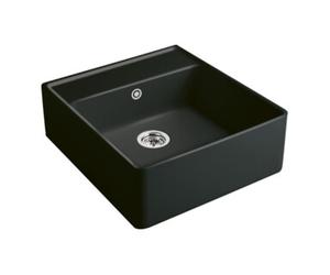 Villeroy & Boch V&B Évier à encastrer simple bac, noir pur Quantité:1
