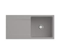 Villeroy & Boch V&B Évier affleurant Siluet 60 Flat avec garniture vidage, fossil CeramicPlus Quantité:1