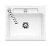 Villeroy & Boch V&B Évier encastré Siluet 60 S Flat, graphite Quantité:1