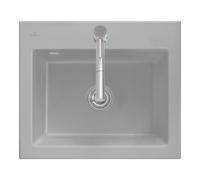 Villeroy & Boch V&B Évier encastré Subway 60 S Flat, ivoire Quantité:1